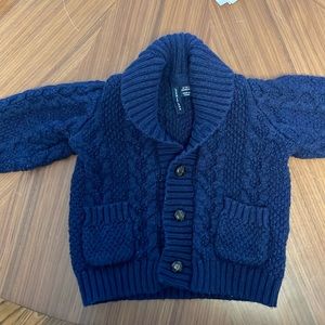 Baby boy cowl neck sweater